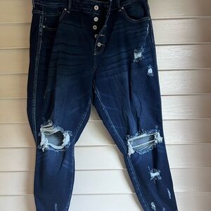 KanCan Distressed Women's Jeans Size 18